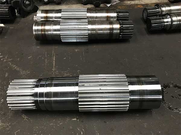 Coal Mining Forging Sprocket Shaft For