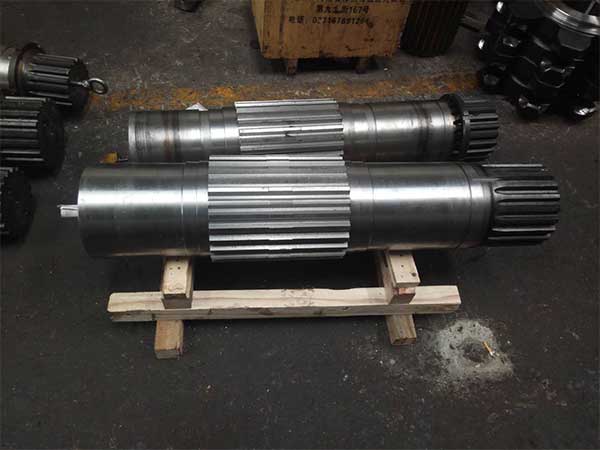 Coal Mining Forging Sprocket Shaft For