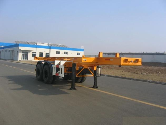 20 feet 2 axles container chassis