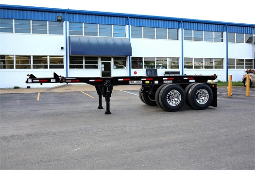 USA type 20 feet slider container chassis