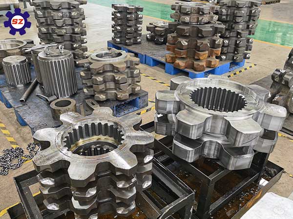 Forging Alloy Steel Sprocket Wheel Used