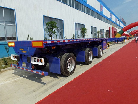 3 Axles Extendable Flatbed Trailer