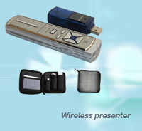 Wireless presenter laser pointer