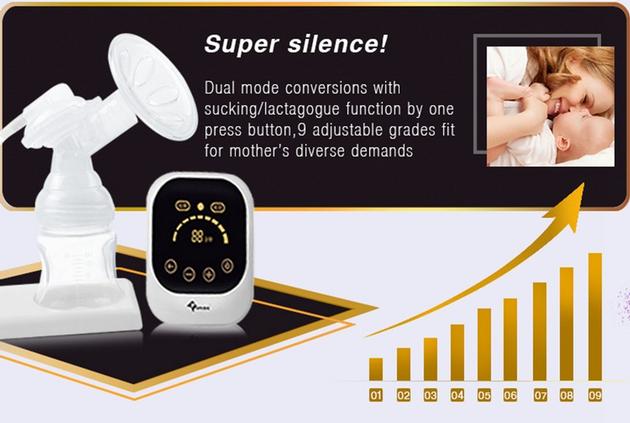 Full LCD Touch Screen Electric Breast