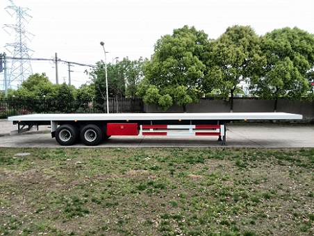 40 Feet 2 Axles Flatbed Trailer