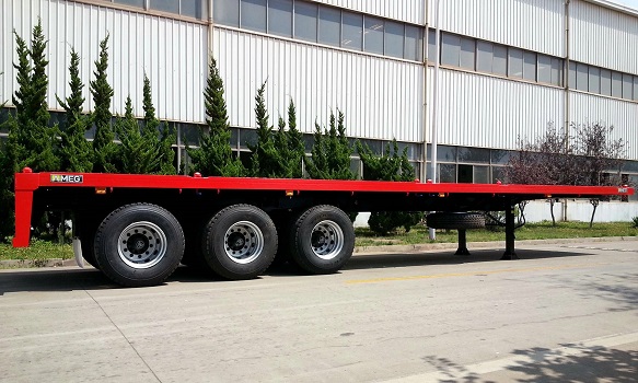 40 Feet 3 Axles Flatbed Trailer