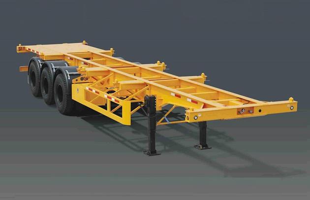 China 3 axles 40ft container trailer