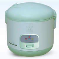 A electric rice cooker