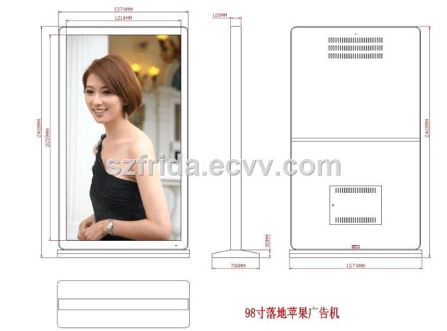 98 Inch LCD Digital Signage Indoor
