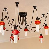 Chinese red Lantern-3U CFL ENERGY SAVING LAMP