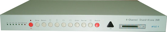 4Ch Network Digital Video Recorder with Built-in Web Server