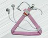 Neck strap wired Earphone for iPod/MP3/MP4/CD, Fashionable Design Speaker: