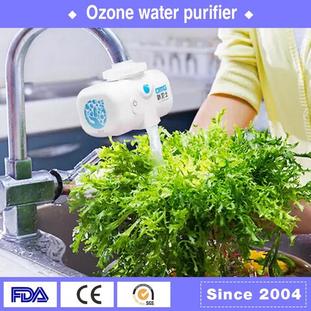 Ozone pre-filtration filter water purifier