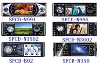 Car DVD VCD CD Player with 3.6 Inch LCD TV