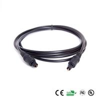 1M Digital Audio Optical Toslink Cable Black