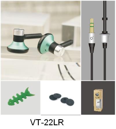 Metallic Stereo Earphone (VT-22LR)