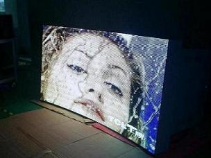PH8 concave and convex LED display for indoor