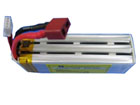 model of plane's battery