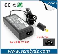 Laptop Adapter for HP 18.5V 3.5A 