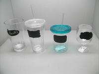 black marker label