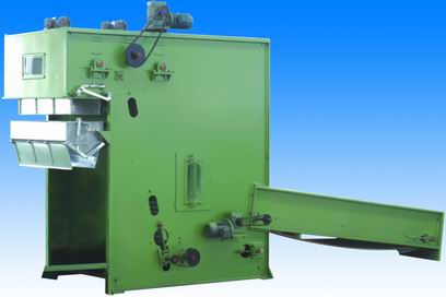 Fiber bale opening machine