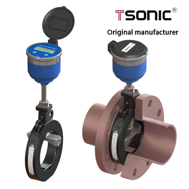 Sandwich Digital IP68 Irrigation Ultrasonic Water Meter