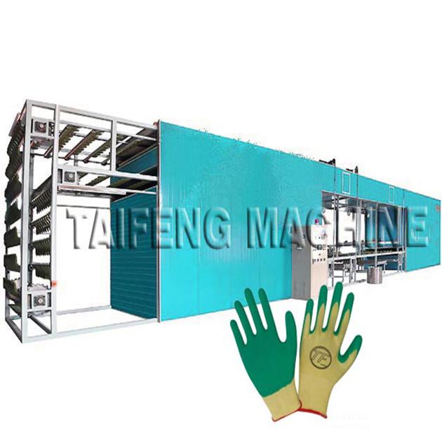 Worker protection gloves machine