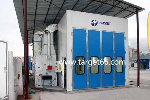truck and bus spray booth with CE TG-12-45