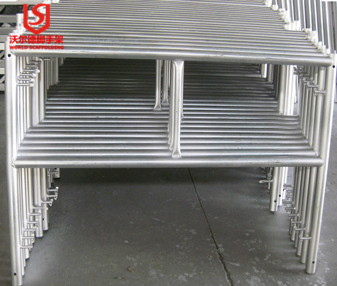 Safety and Stability Pre-galvanized Highly Quality Frame Scaffolding for constrution