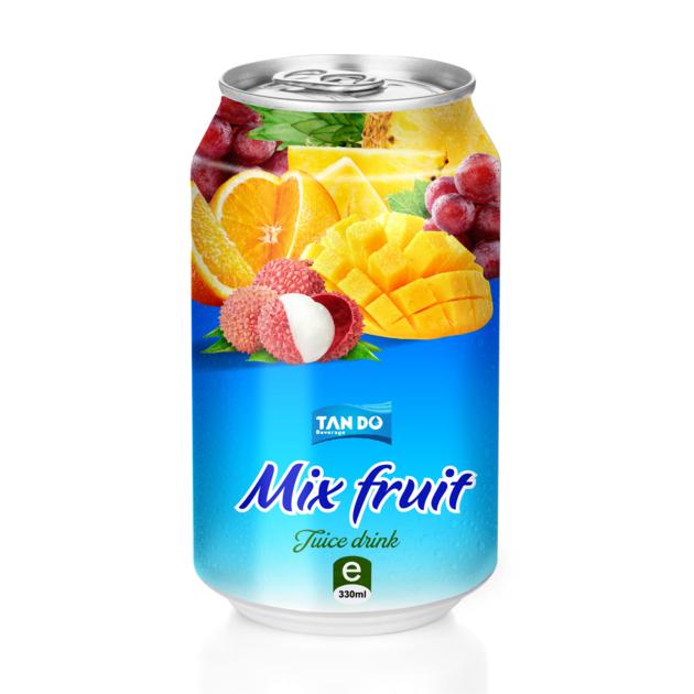 Natural Orange Juice In 330ml Can