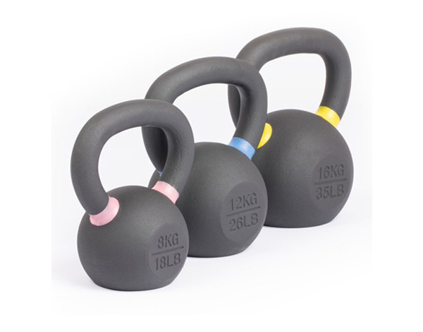 8kg Cast Iron Powder Coated Kettlebell