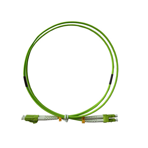 OM5 Duplex LC - LC Fiber Optic Patch Cord 