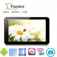 7 inch tablet pc RK3066 dual core dual camera 8GB flash 1GB memory external 3g