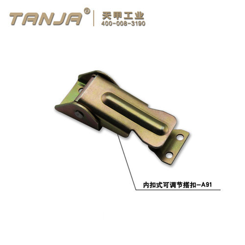 TANJA A91 zinc plated concealed toggle latch / SPCC adjustable handle latch for farm equipment