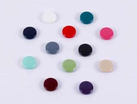 Spot color mixed button wholesale kindergarten button sticker button flower DIY manual materials bag