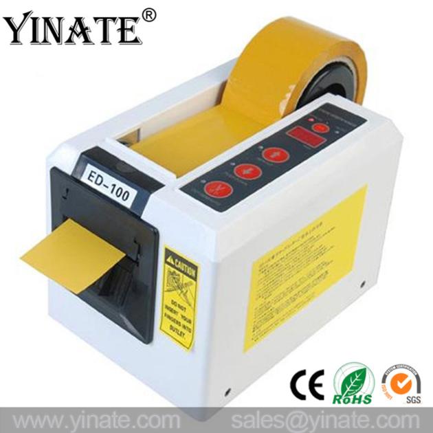 YINATE ED-100 automatic tape dispenser for packing tape cutter machine automatic cutting function