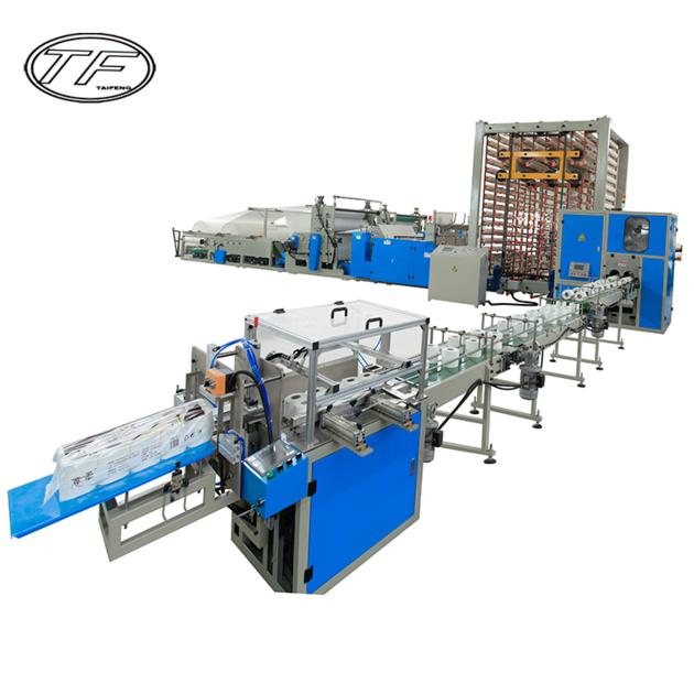Fully automatic toilet paper production line