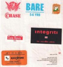 heat transfer label for underwear