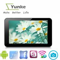 7 inch dual camera 2g calling cheap android phones tablets with built bluetooth all winner a13 