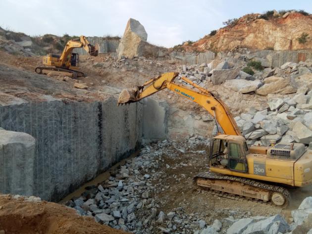 Verda Marina Granite Blocks