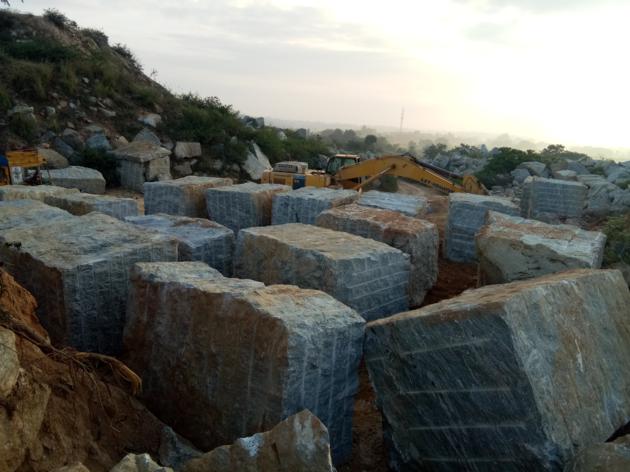 Verda Marina Granite Blocks