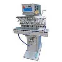 TM-S61 Oil cup six color Servo pad printer with shuttle
