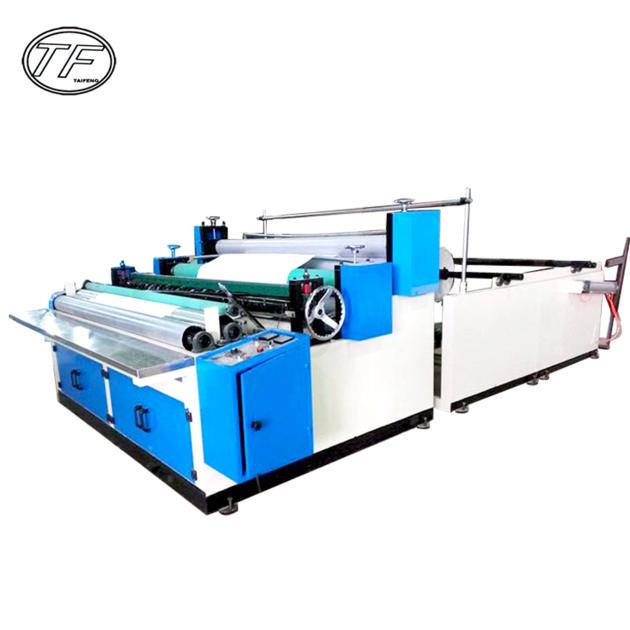 Semi-auto toilet paper making machine