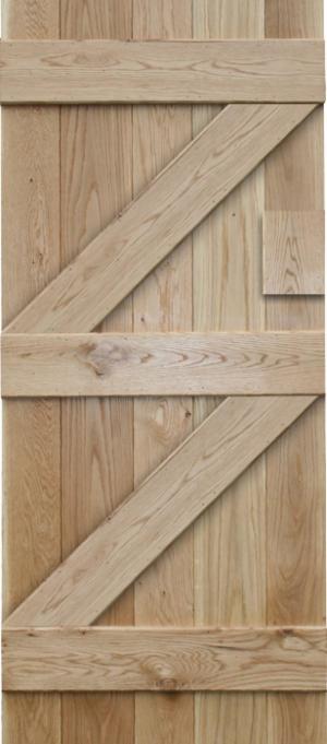 Z Brace Wooden Door 