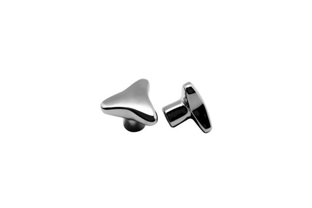 TANJA T52 New Design High Quality Triangle star Stainless Steel Nut lock knob for Chemical equipment
