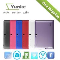 7' tablet pc q88 a13 dual camera mid Android 4.0 TF OTG card wifi factory price