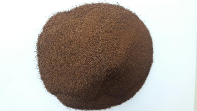 Spray dried instant coffee powder