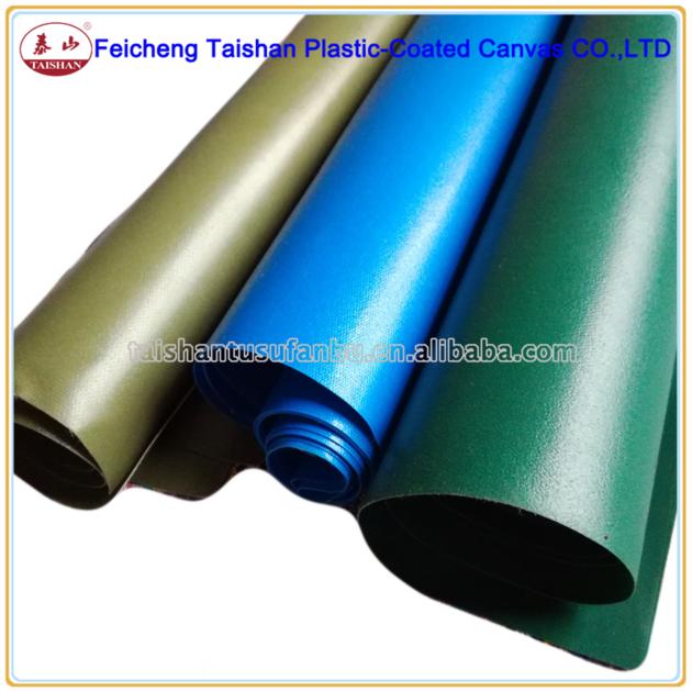 Matt PVC tarps fabric roll