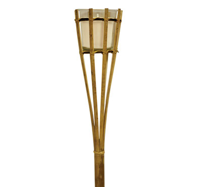 Citronella Mosquito Torches Candles With Bamboo