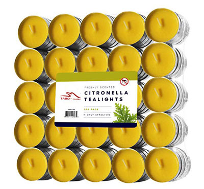 Bulk Citronella Scented Tealight Candles
